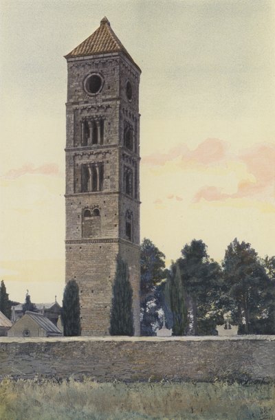 Puissalicon, Turm im Friedhof von French Photographer