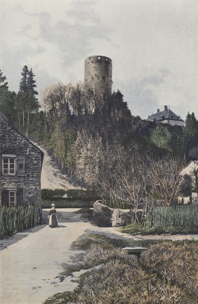 Rupt-sur-Saône, Schlossturm von French Photographer