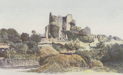 Talmont, Burgruinen, Gesamtansicht O von French Photographer
