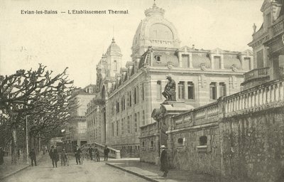Die Thermalbäder, Évian-les-Bains von French Photographer