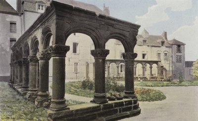 Vannes, Reste des alten Kreuzgangs von French Photographer