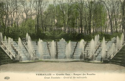 Versailles, Grand Eaux, Bosquet de Rocailles von French Photographer