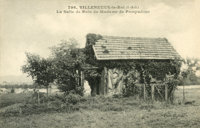 Villeneuve-Le-Roi, Das Badezimmer von Madame de Pompadour von French Photographer