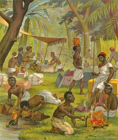 Eine Pause in Afrika von French School
