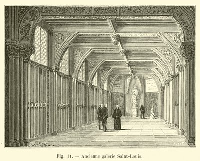 Ehemalige Galerie Saint-Louis von French School