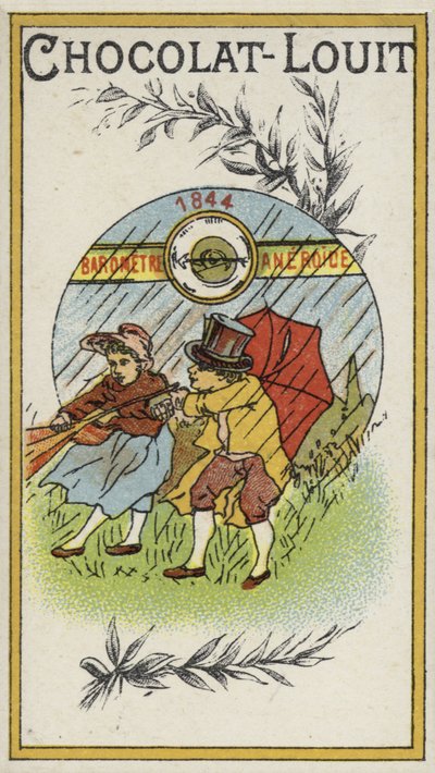 Aneroidbarometer, 1844 von French School