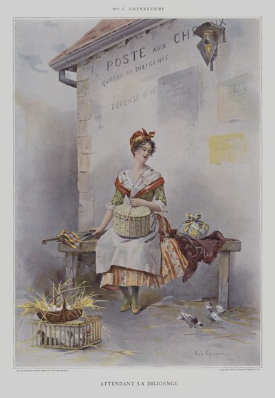 Attendant la Diligence von French School
