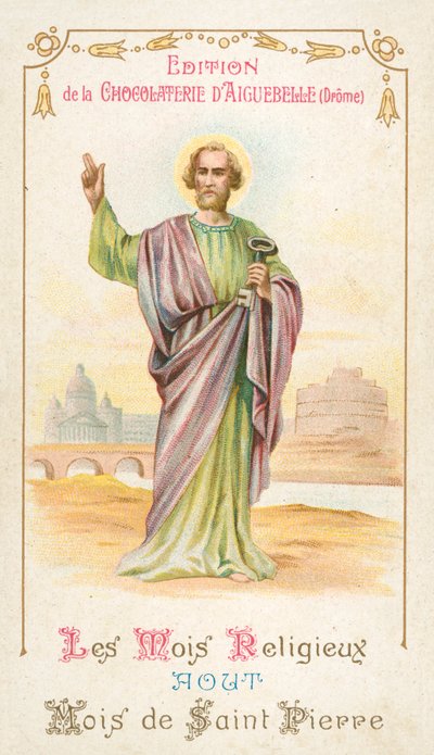 August, Monat des Heiligen Petrus von French School