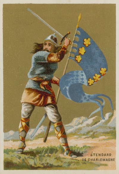 Banner von Karl dem Großen von French School