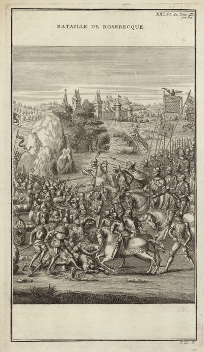 Schlacht von Rosebecque von French School