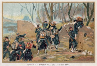Schlacht von Buzenval von French School