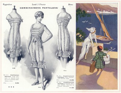Blanc-Toile, Lingerie, Hemden, etc. von French School