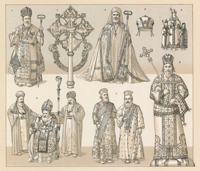 Byzantinische und Abessinische Tracht von French School