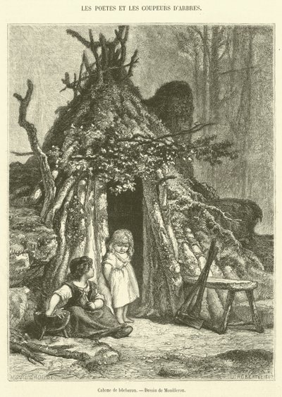 Holzfällerkabine von French School