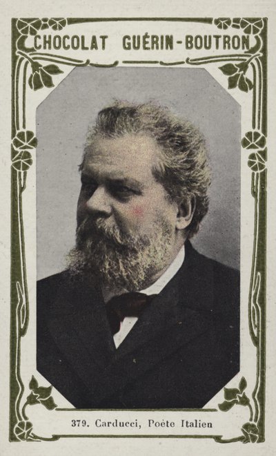 Carducci, italienischer Dichter von French School