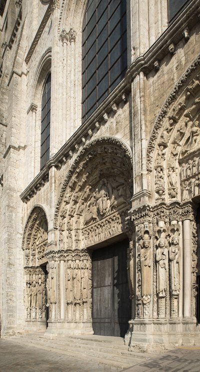Kathedrale von Chartres, Königliches Portal, Westfassade von French School