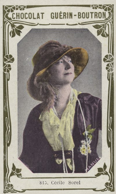 Cecile Sorel von French School