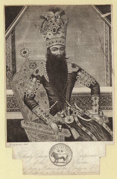 Cham Fethaly, Kaiser der Perser (1772-1834) von French School