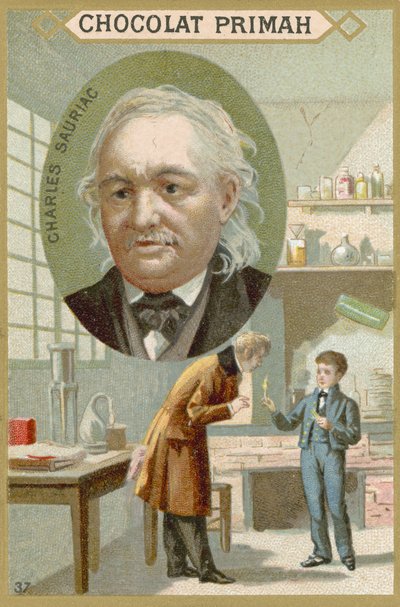 Charles Sauria, französischer Chemiker von French School