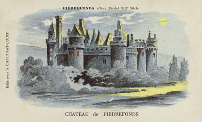 Schloss Pierrefonds, Pierrefonds, Oise von French School