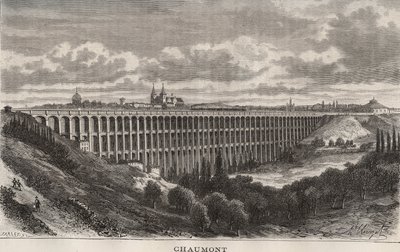 Chaumont - Haute-Marne - Gravur in 
