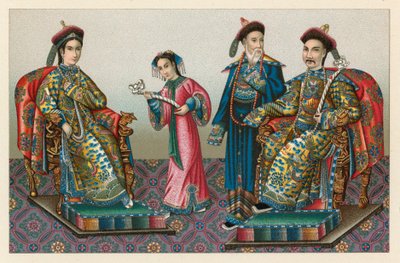 Chinesische Kostüme von French School