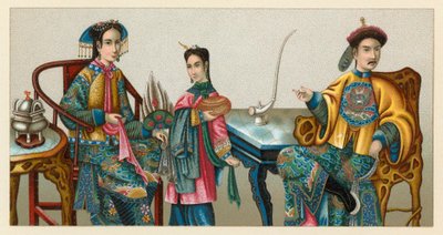 Chinesische Tracht von French School