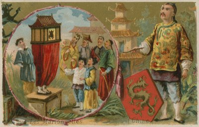 Chinesische Marionetten von French School