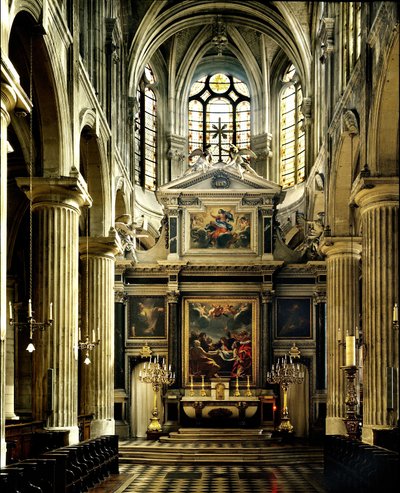 Kirche Saint Nicolas des Champs in Paris von French School
