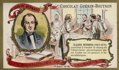 Claude Bernard, französischer Physiologe von French School