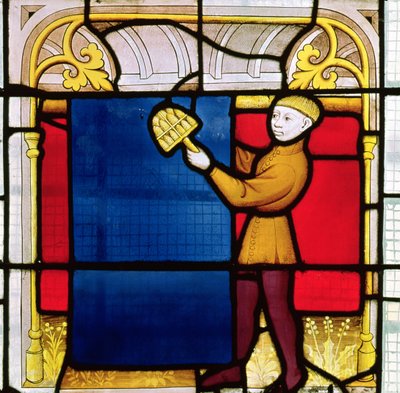 Fenster des Tuchhändlers (Detail) von French School