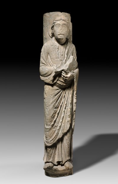 Säulenfigur eines Apostels, Châlons-sur-Marne, ca. 1180 von French School