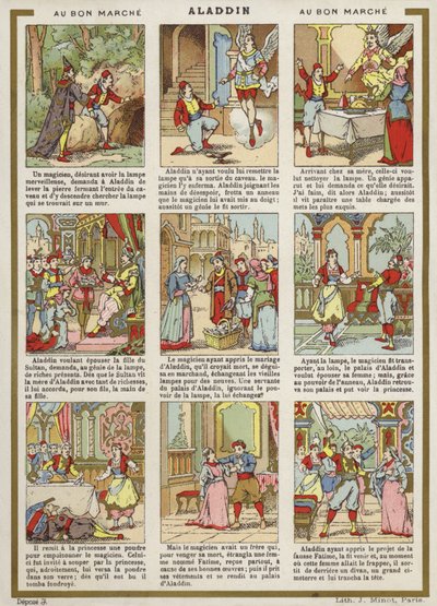 Comicstrip - Aladdin von French School