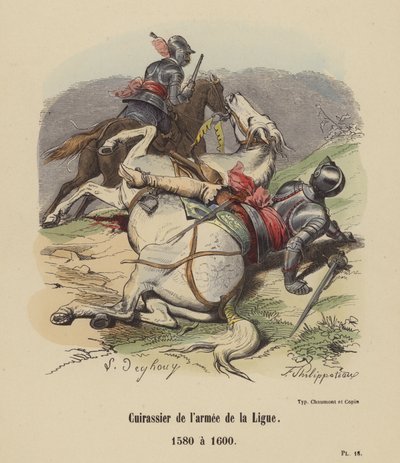 Kürassier der Armee der Liga von French School