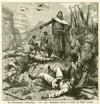 Niederlage der Italiener in der Schlacht von Amba Alagi, Erster Italienisch-Äthiopischer Krieg von French School