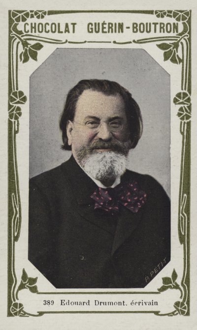 Edouard Drumont, Schriftsteller von French School