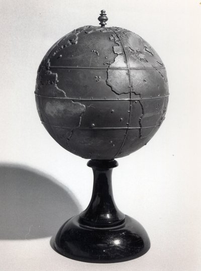 Bildungsglobus für Blinde (Bronze) von French School