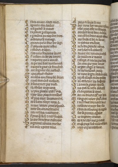 Egerton MS 881 f.65v, Guillaume de Lorris und Jean de Meun, Roman de la Rose von French School