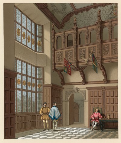 Englische Tracht von French School