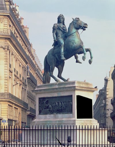 Reiterstatue von König Ludwig XIV. (1816-22) von French School