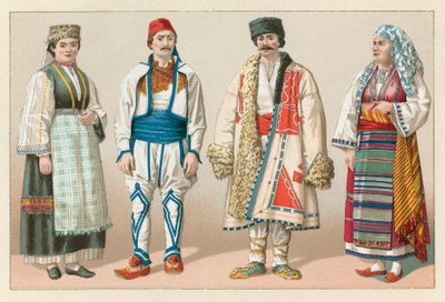 Europäisches Türkei-Kostüm von French School