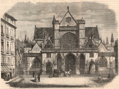 Außenansicht der Kirche Saint-Germain l