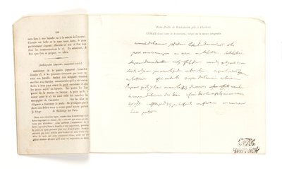 Auszug aus einem Brief von Bonaparte, aus 