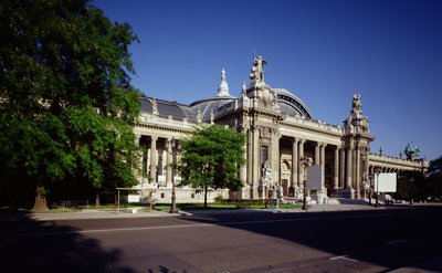 Fassade des Grand Palais, erbaut von Henri Deglane (1855-1931), Albert Louvet (1860-1936) und Albert Thomas (1847-1907), 1897-1900 von French School