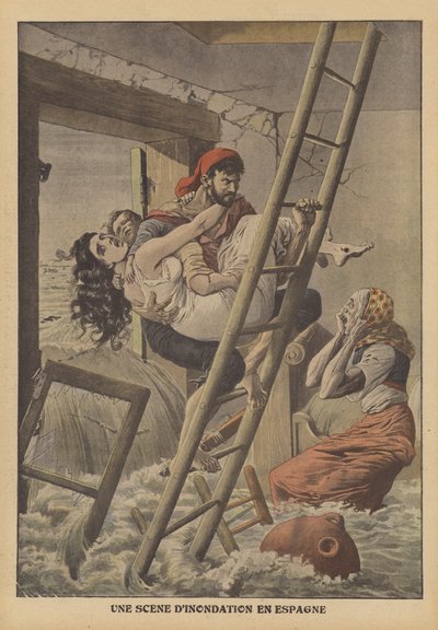 Überschwemmungen in Spanien von French School
