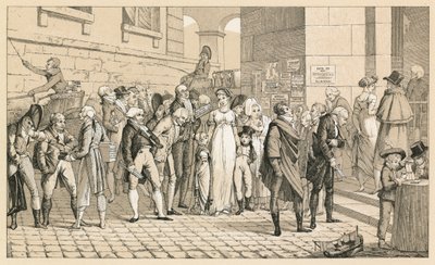Frankreich XIX. Jahrhundert Kostüm von French School
