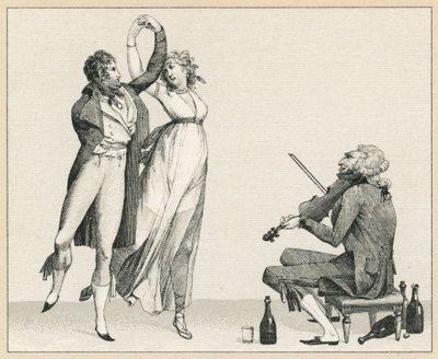 Französisches Kostüm des XVIII. Jahrhunderts von French School