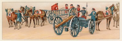 Frankreich XVIII. Jahrhundert Kostüm von French School