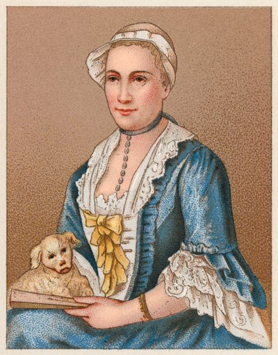 Kostüm des 18. Jahrhunderts in Frankreich von French School