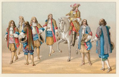 Frankreich XVII. Jahrhundert Kostüm von French School